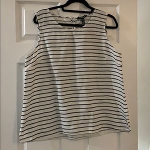 Sleeveless Linen Top